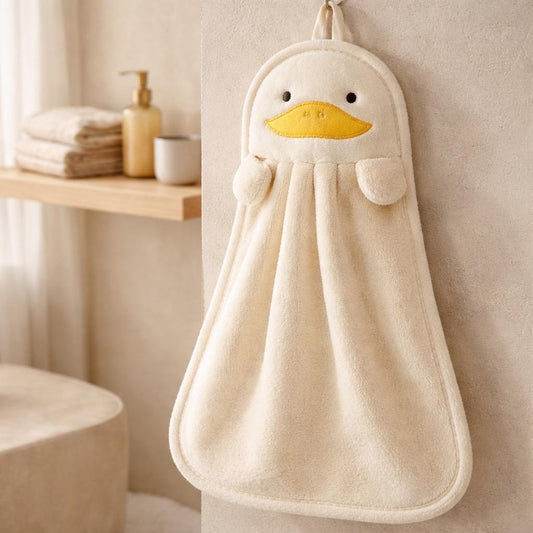 Kuscheliges Kinderhandtuch mit süßen Motiven - versch. Designs