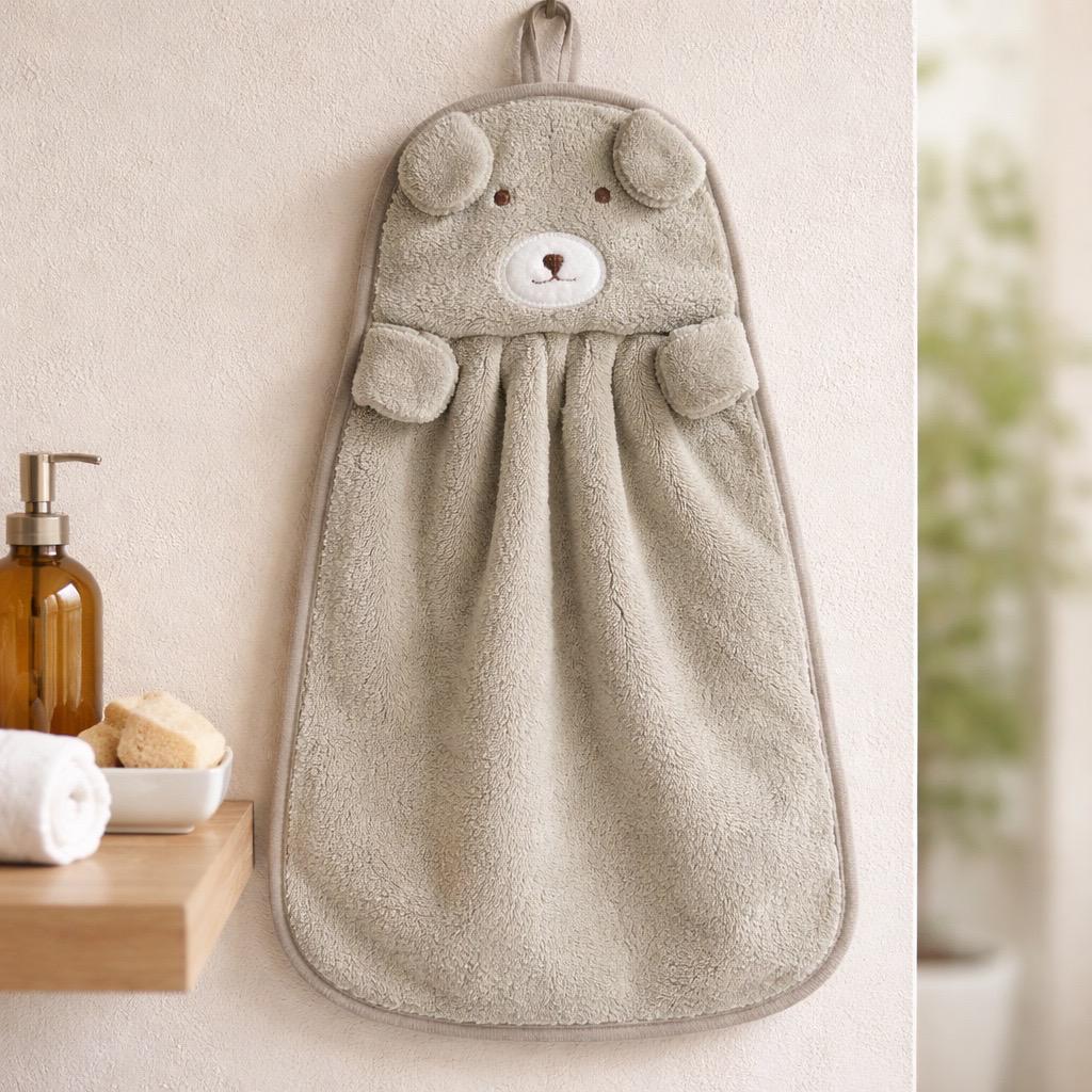 Kuscheliges Kinderhandtuch mit süßen Motiven - versch. Designs